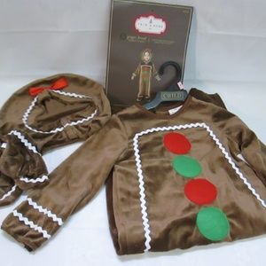 Ginger Bread toddler's size 2t costume/new